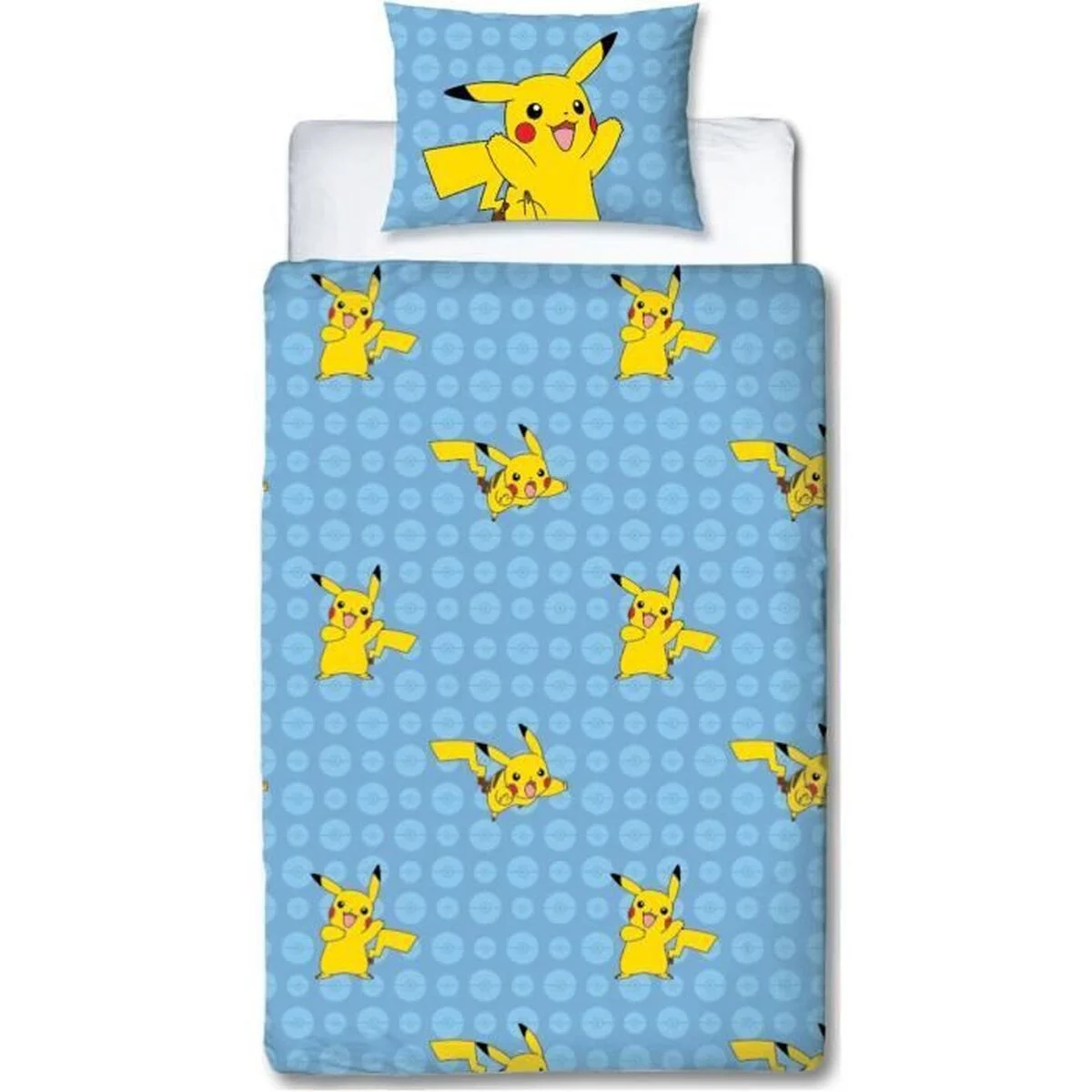 Juego de funda nórdica Pokémon Multicolor Cama de 140 2 Piezas