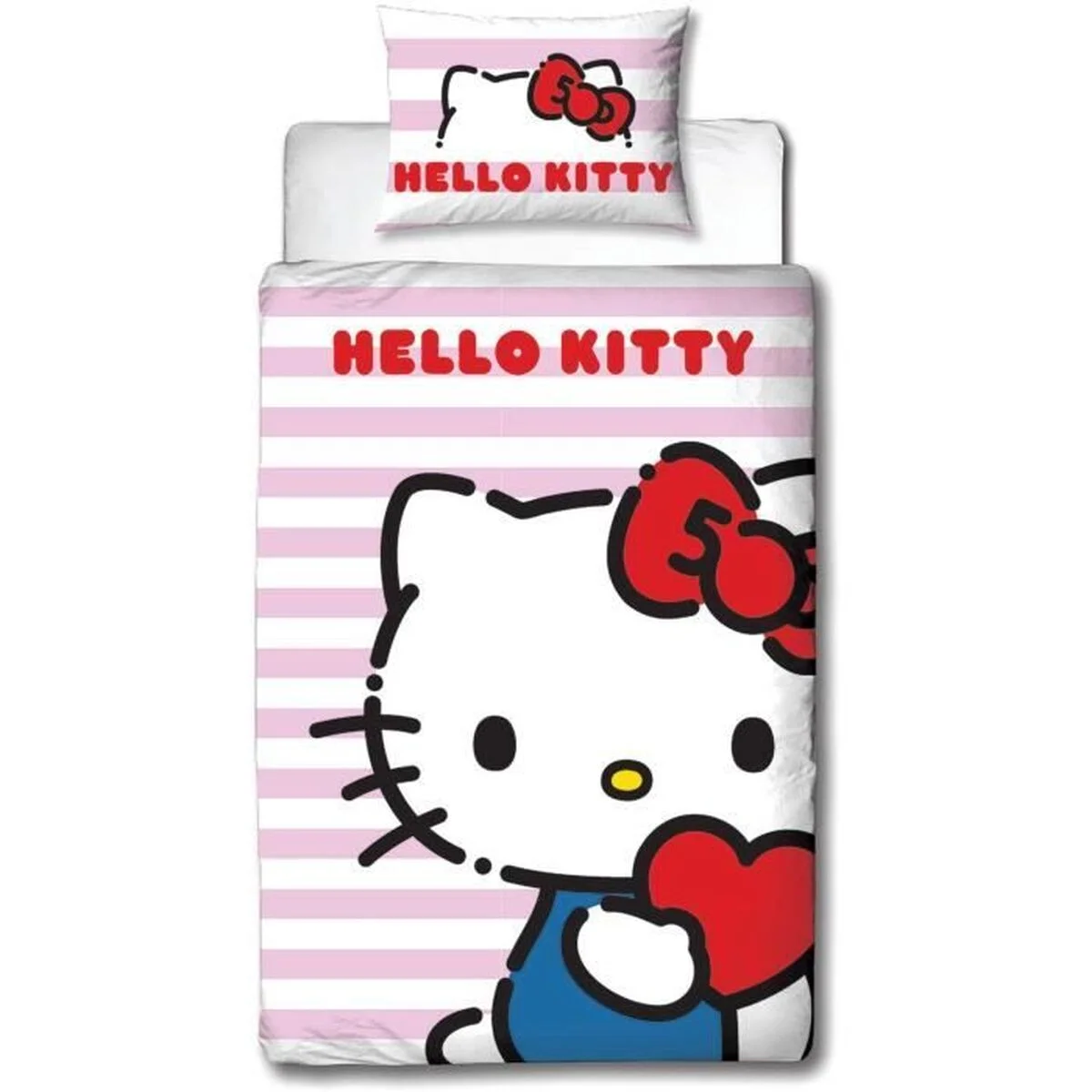 Juego de funda nórdica Hello Kitty 25 x 5 x 30 cm Rosa Cama de 140 2 Piezas