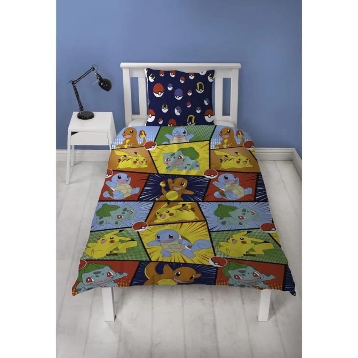Juego de funda nórdica Pokémon 25 x 5 x 29 cm Multicolor Cama de 140 2 Piezas