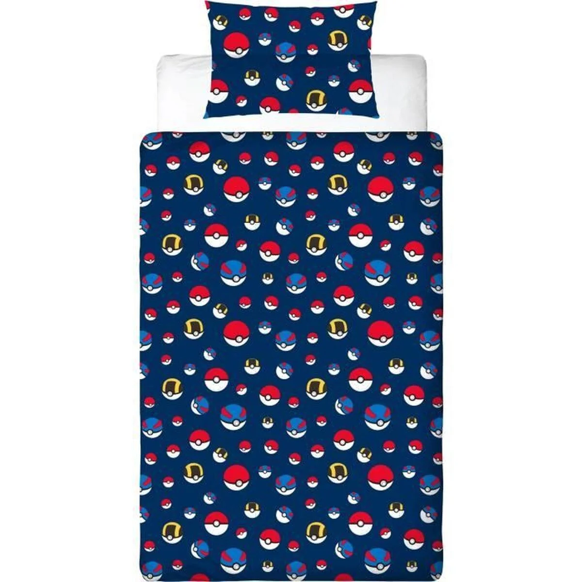 Juego de funda nórdica Pokémon 25 x 5 x 29 cm Multicolor Cama de 140 2 Piezas