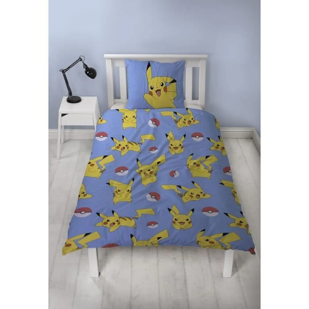 Juego de funda nórdica Pokémon Multicolor Cama de 140 2 Piezas