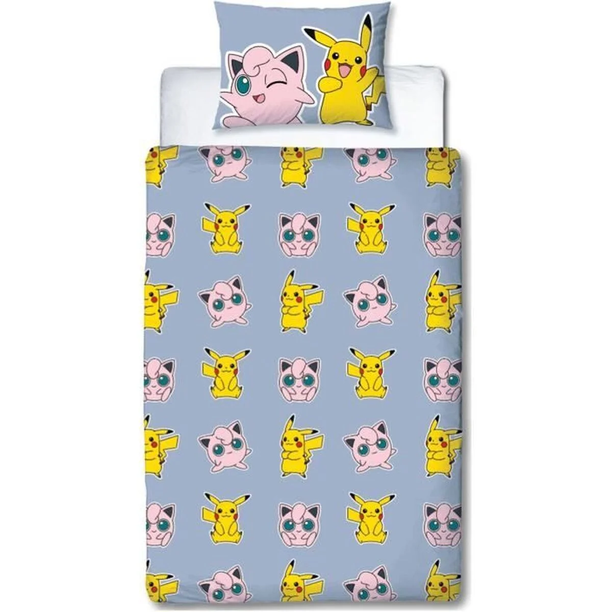 Juego de funda nórdica Pokémon 25 x 4 x 30 cm Multicolor Cama de 140 2 Piezas