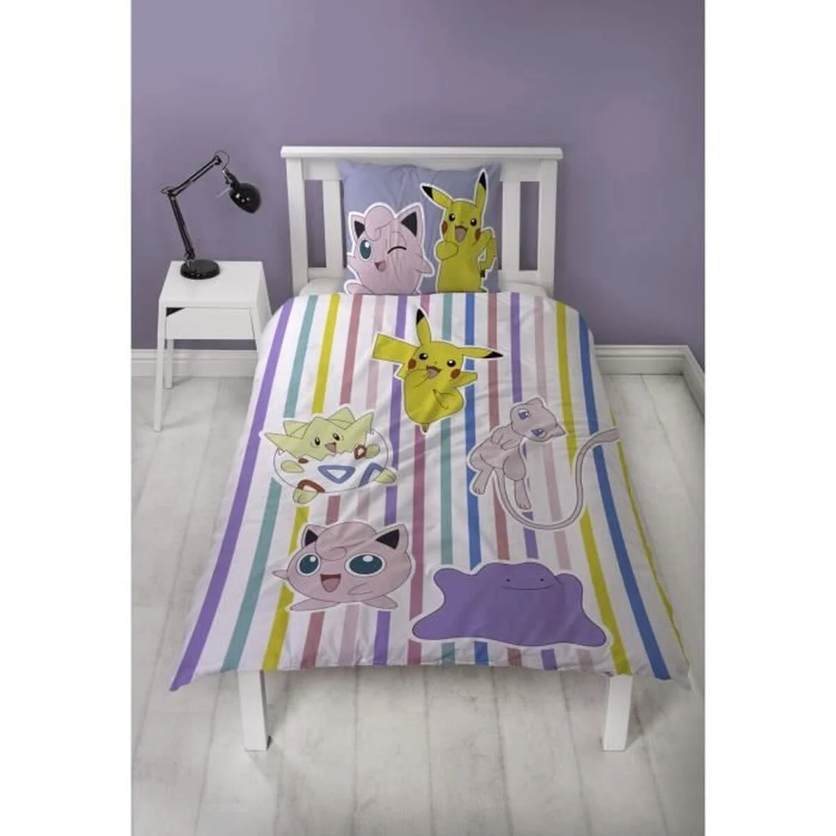 Juego de funda nórdica Pokémon 25 x 4 x 30 cm Multicolor Cama de 140 2 Piezas