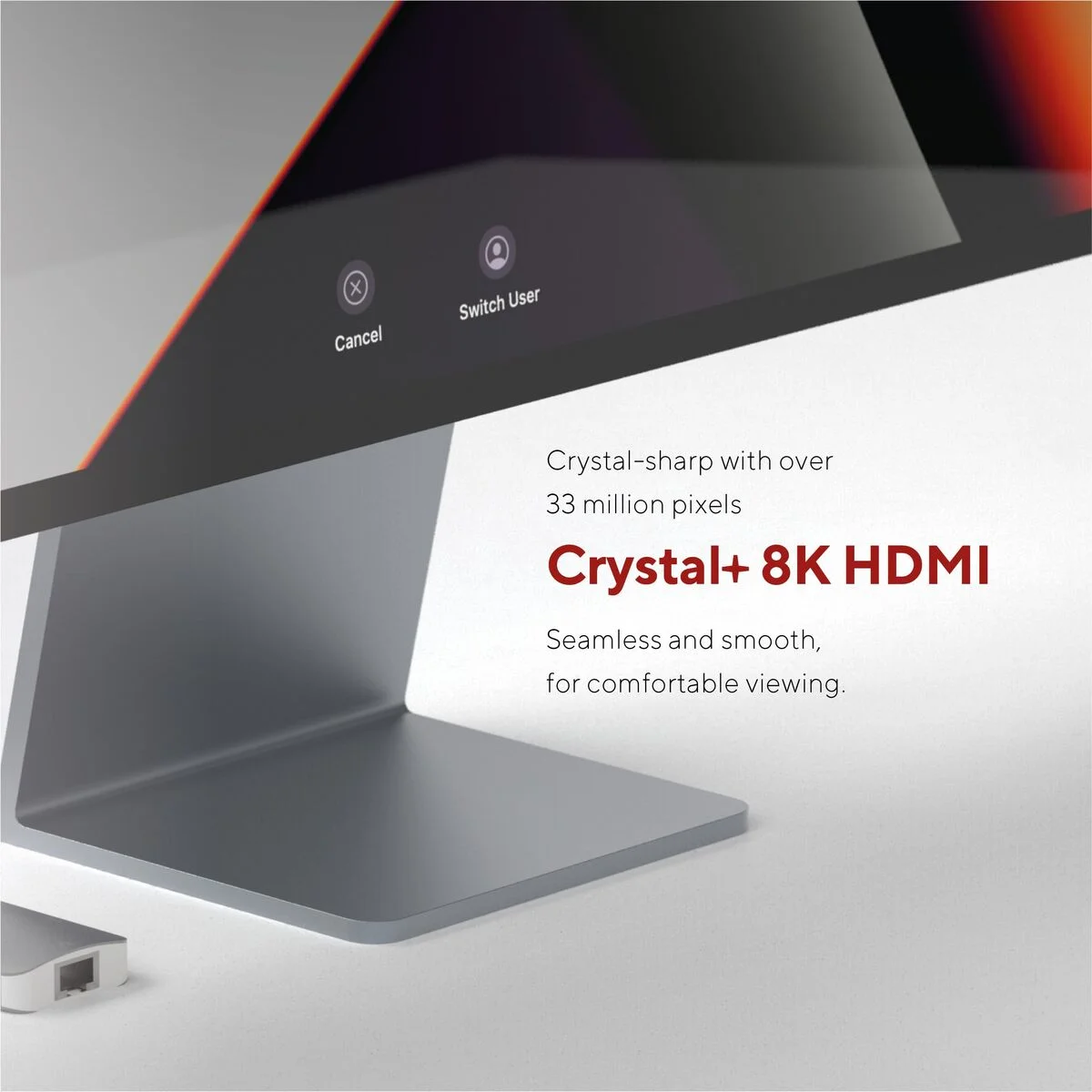 Hub USB Linq Byelements LQ49081PS Blanco Gris