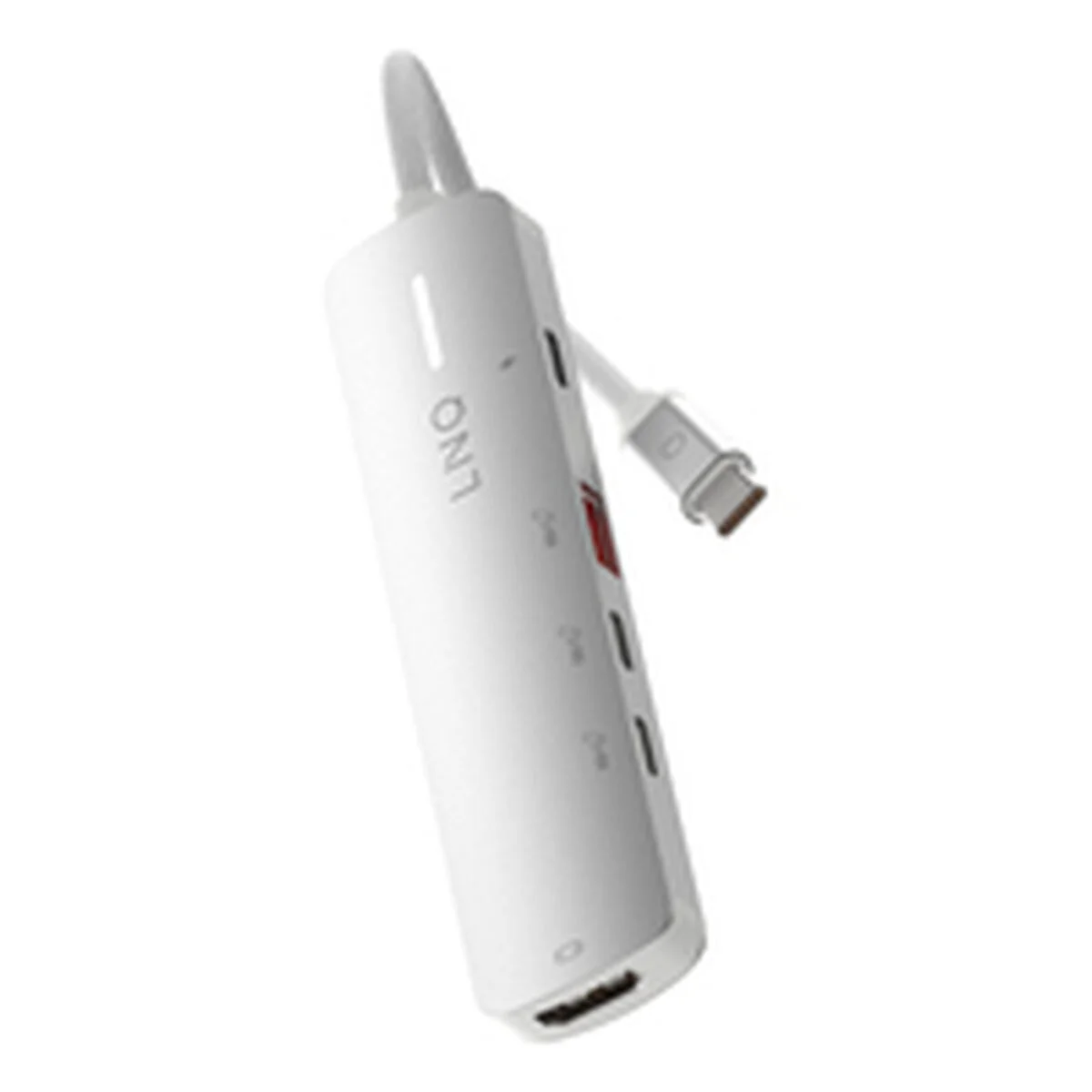 Hub USB Linq Byelements LQ49051 Blanco Gris