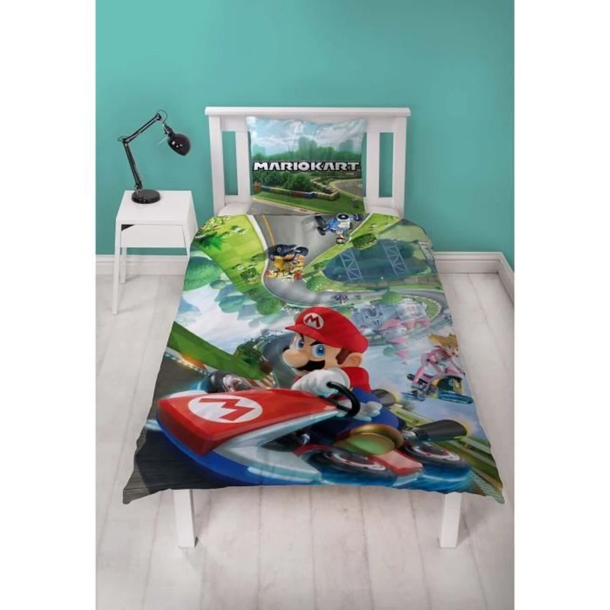 Juego de funda nórdica Mario Bros Multicolor Cama de 140 2 Piezas