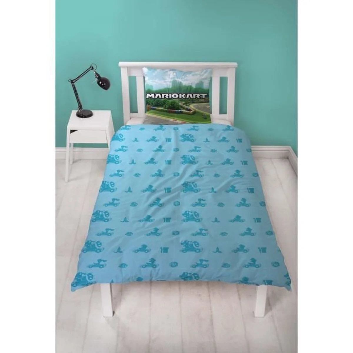 Juego de funda nórdica Mario Bros Multicolor Cama de 140 2 Piezas