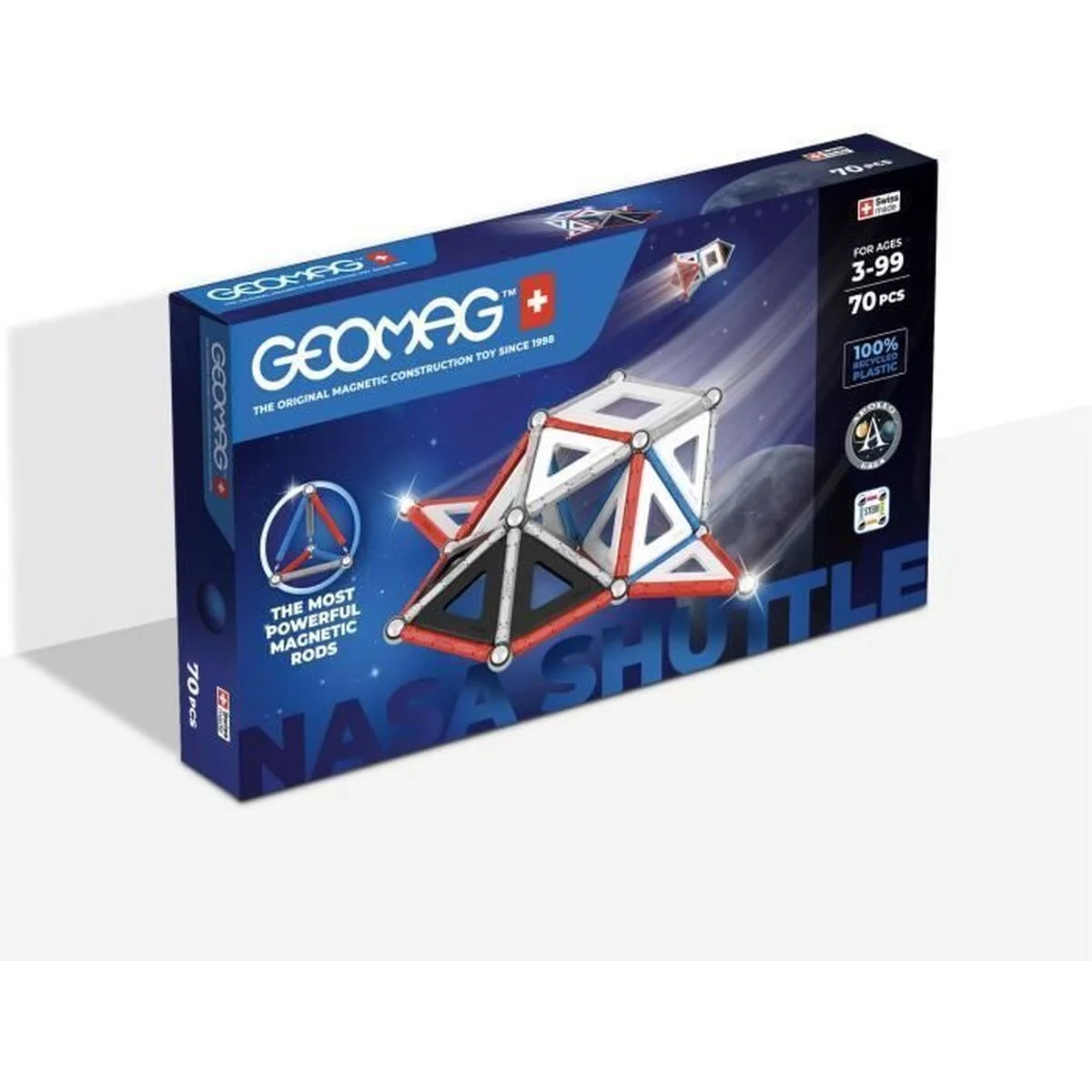 Juego de Construcción Geomag Nasa Shuttle 70 piezas