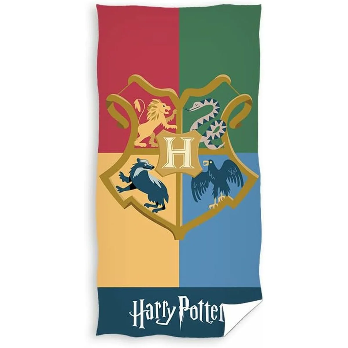 Toalla de Playa Harry Potter Bravery 70 x 140 cm