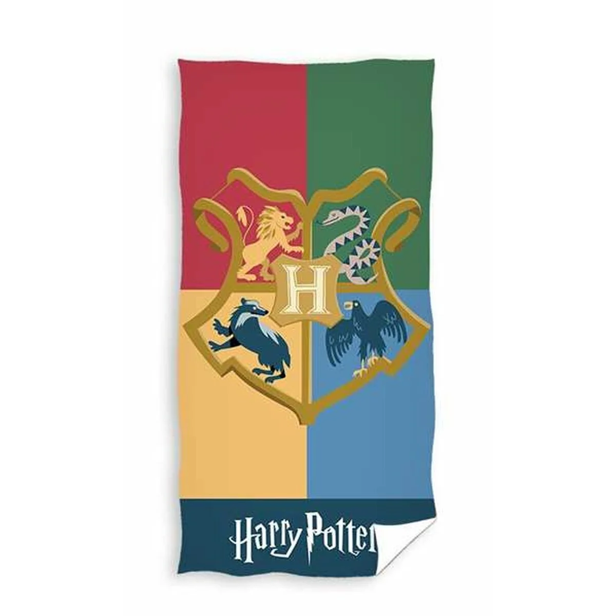 Toalla de Playa Harry Potter Bravery 70 x 140 cm