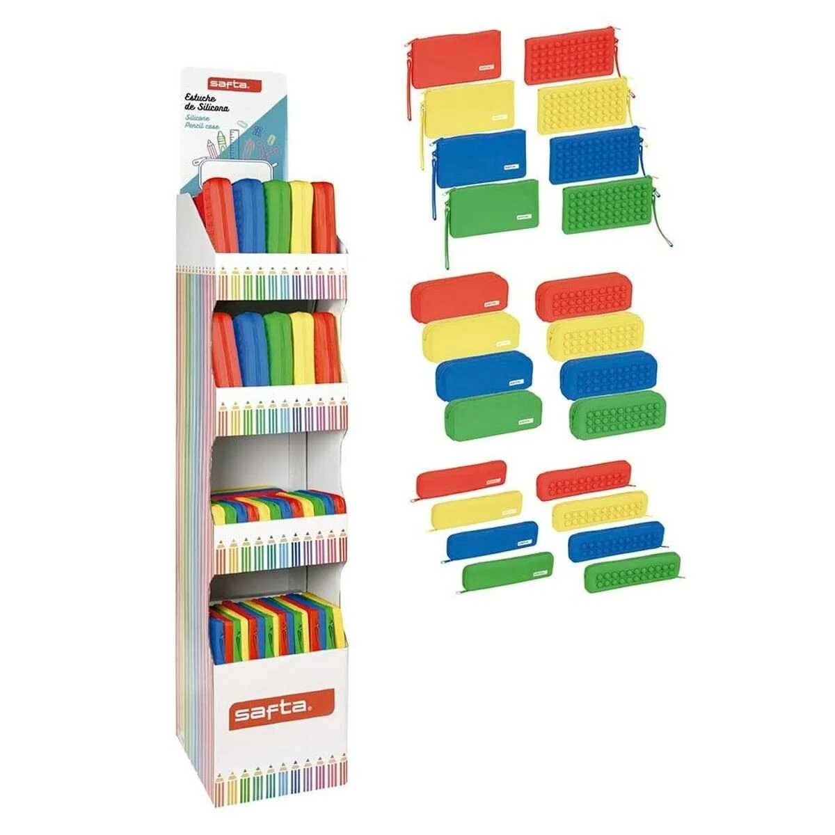 Portatodo Safta Rojo 29,5 x 168,5 x 32,5 cm