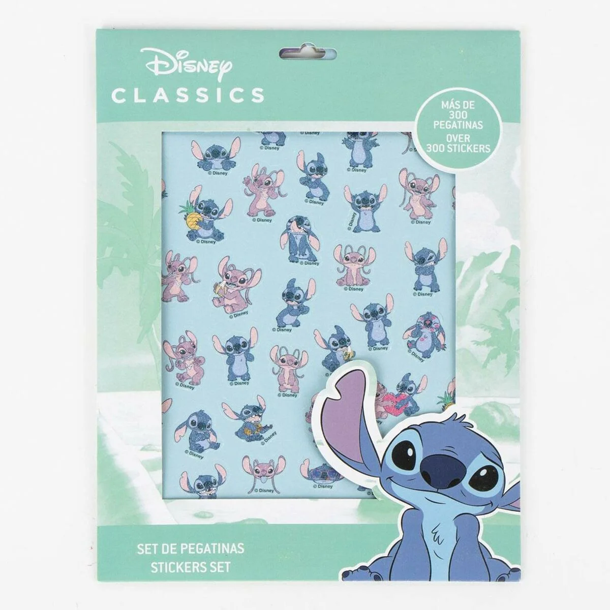 Pegatinas Stitch Azul