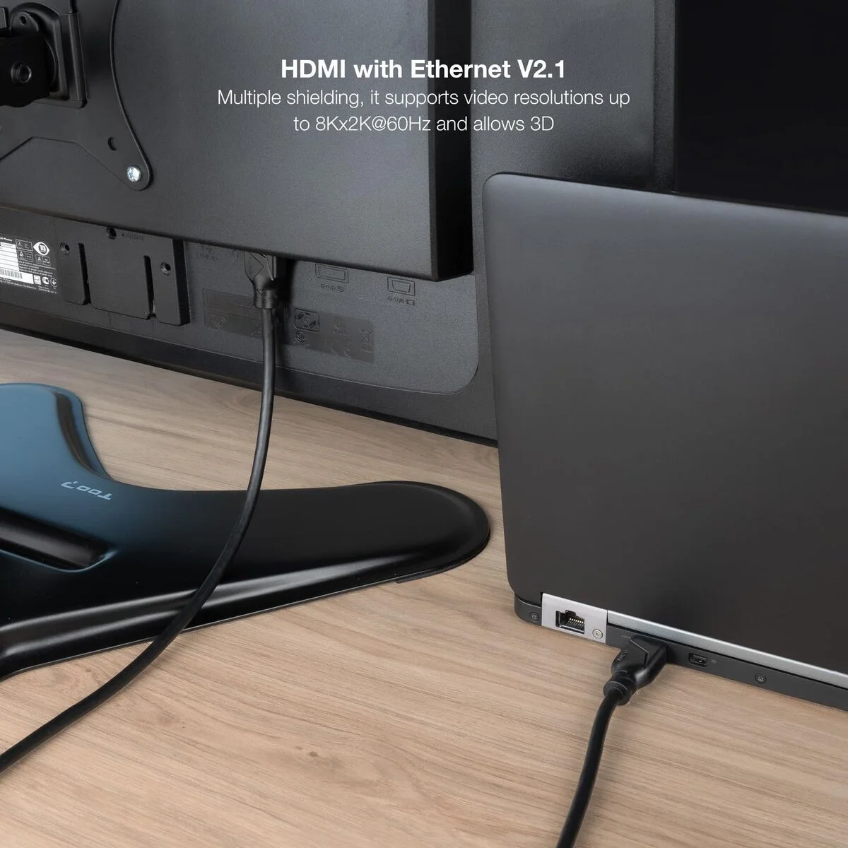 Cable DVI NANOCABLE 10.15.8302 2 m Negro