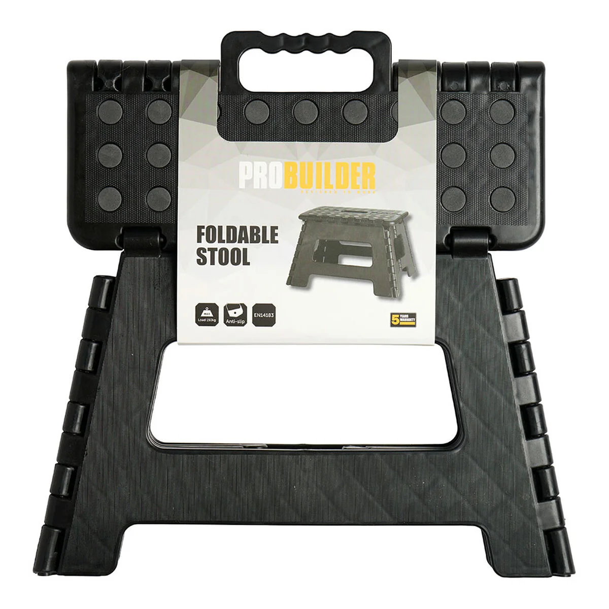 Banqueta Probuilder Negro 35 x 28,5 x 22 cm