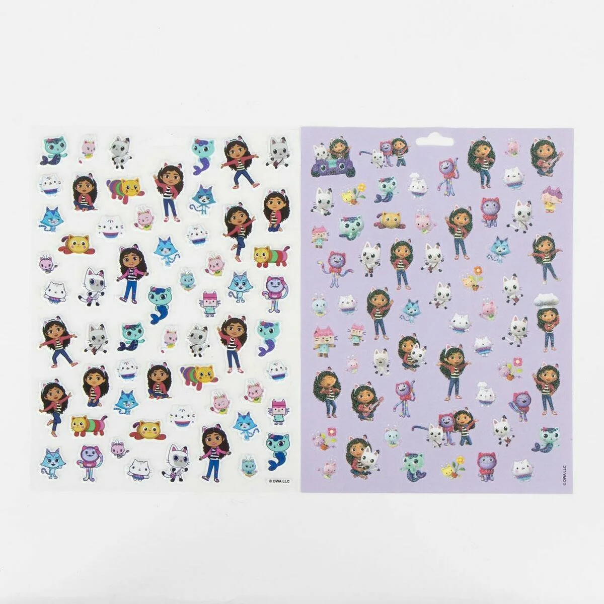 Pegatinas Gabby's Dollhouse Morado