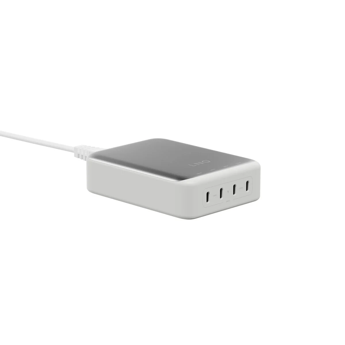 Hub USB Linq Byelements LQDC240 Blanco Gris