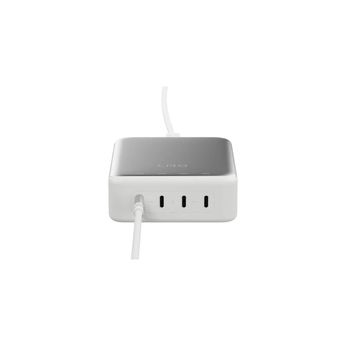 Hub USB Linq Byelements LQDC240 Blanco Gris