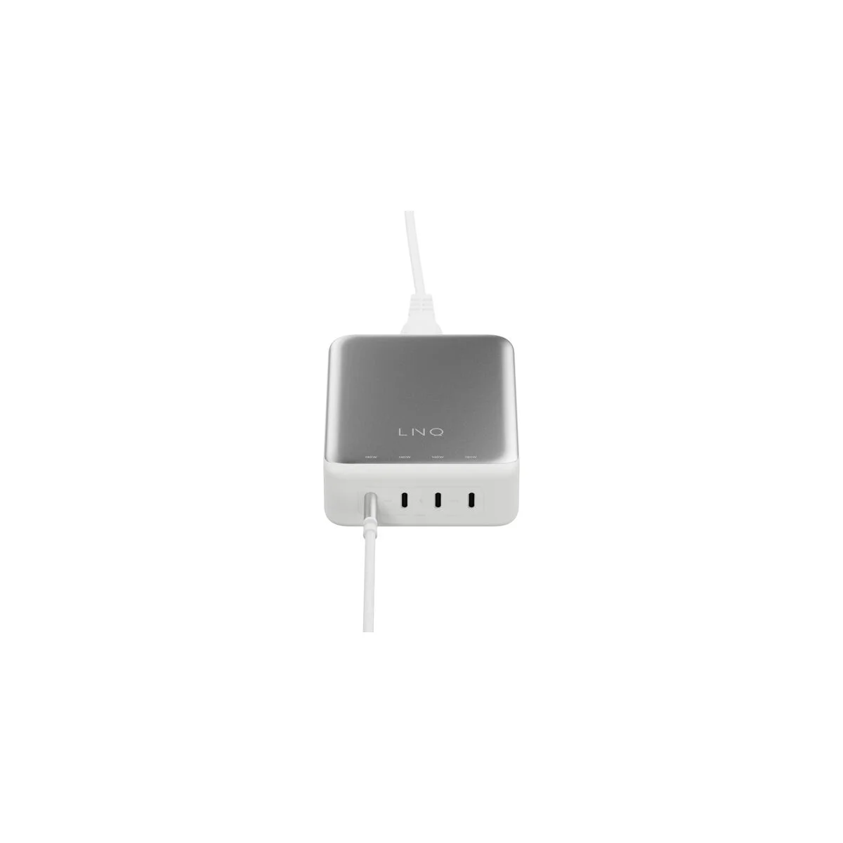 Hub USB Linq Byelements LQDC240 Blanco Gris