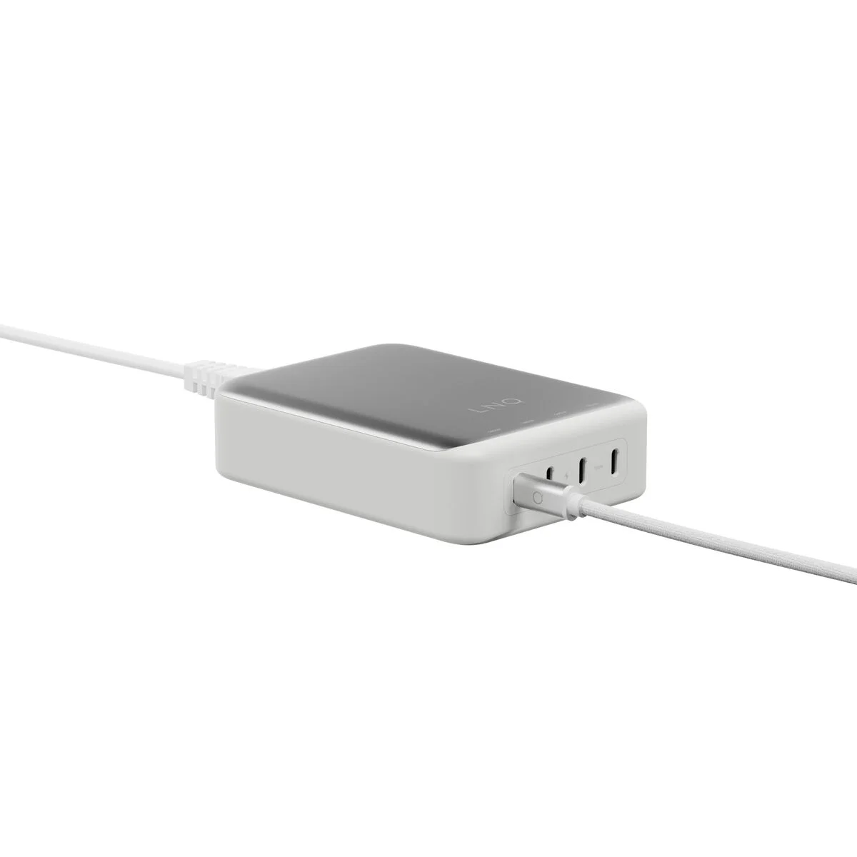 Hub USB Linq Byelements LQDC240 Blanco Gris
