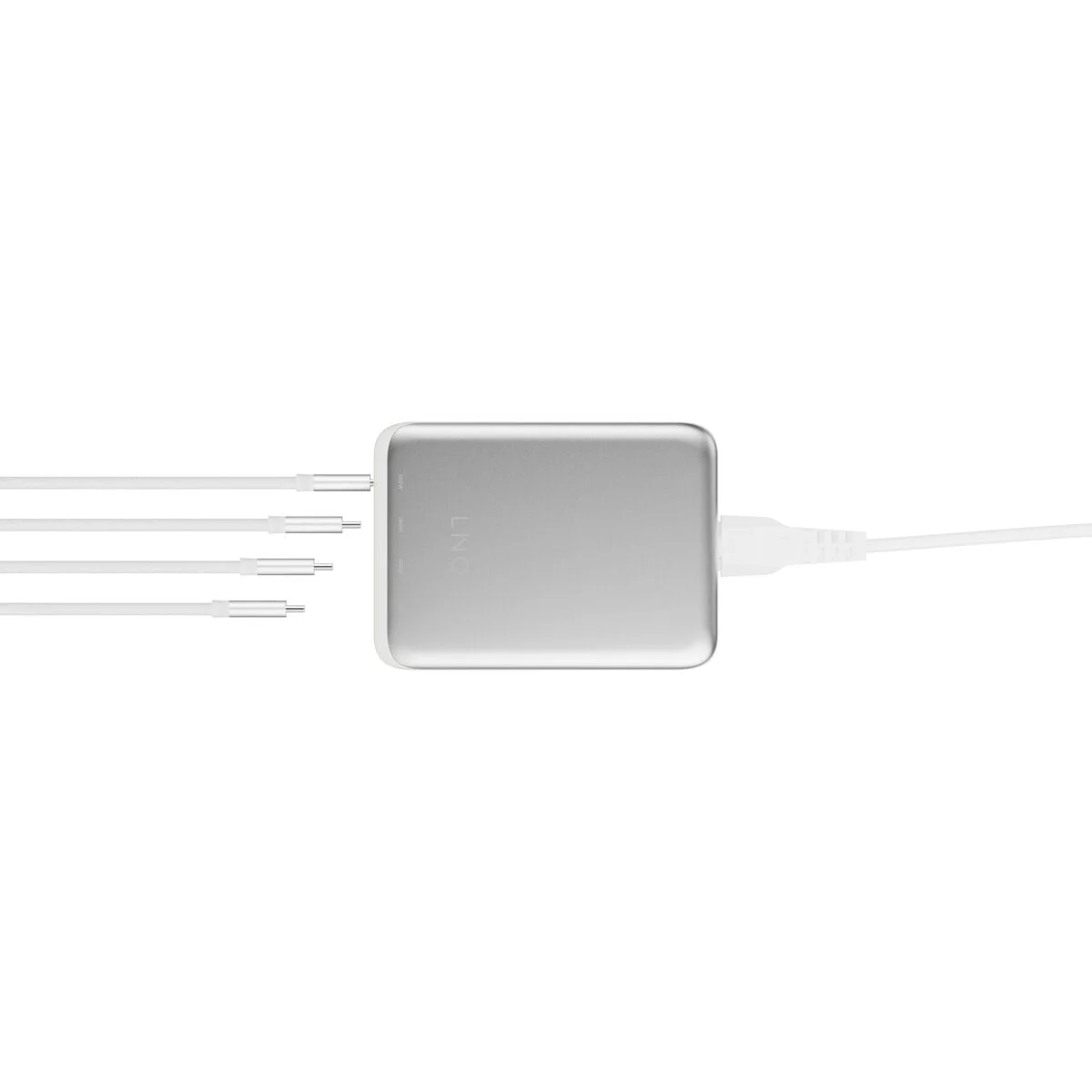 Hub USB Linq Byelements LQDC240 Blanco Gris