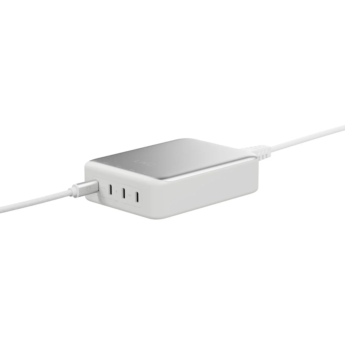 Hub USB Linq Byelements LQDC240 Blanco Gris