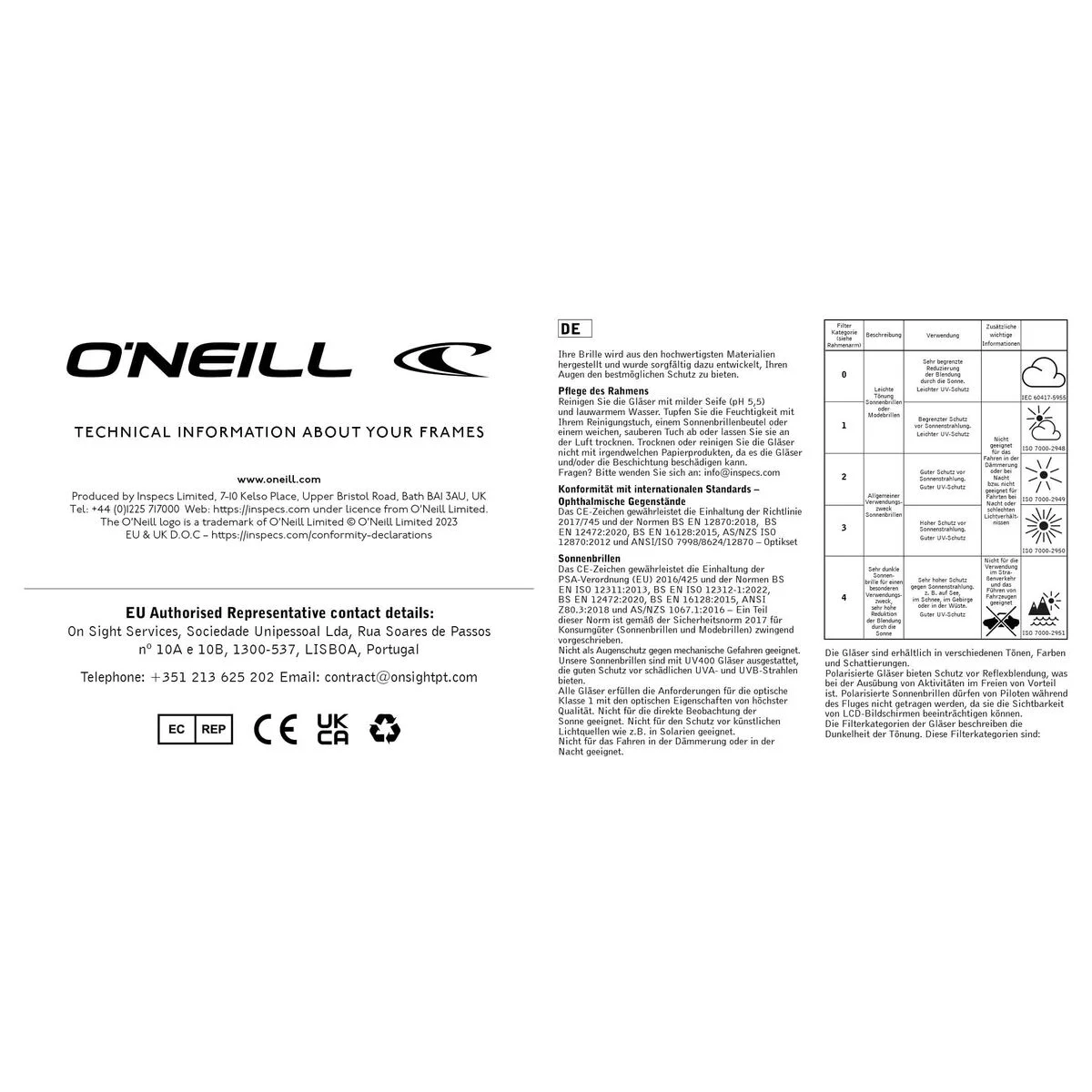 Montura de Gafas Mujer O'Neill ONB-4031 52108