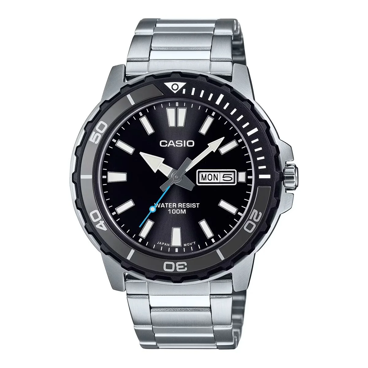 Reloj Hombre Casio DIVER 100M - BLACK (Ø 44,5 mm)