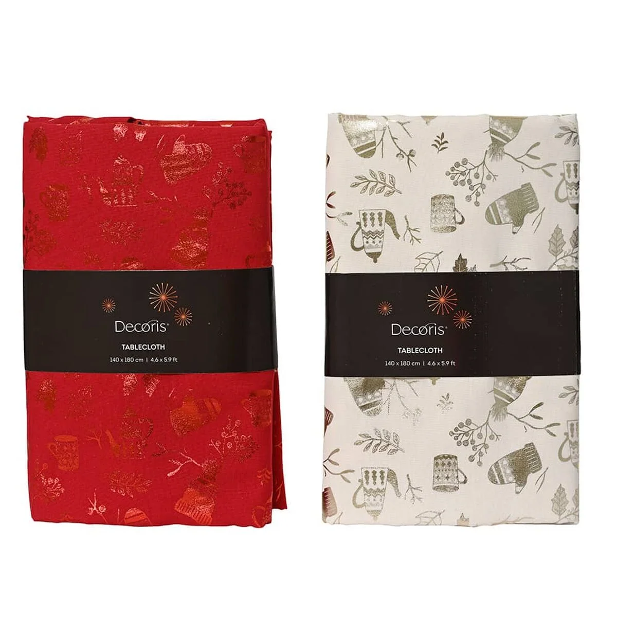 Mantel Decoris Navidad 140 x 180 cm