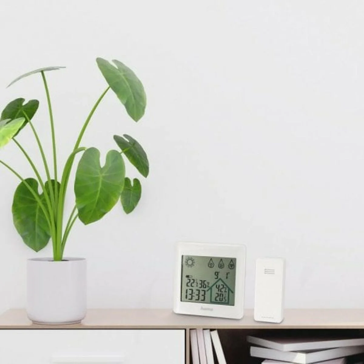 Estación Meteorológica Multifunción Hama 00186412 Blanco