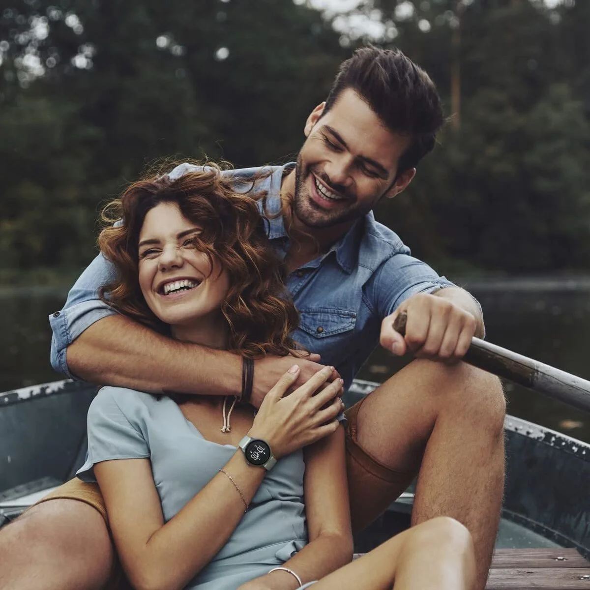 Smartwatch Hama 00178609 Gris Plateado 45 mm