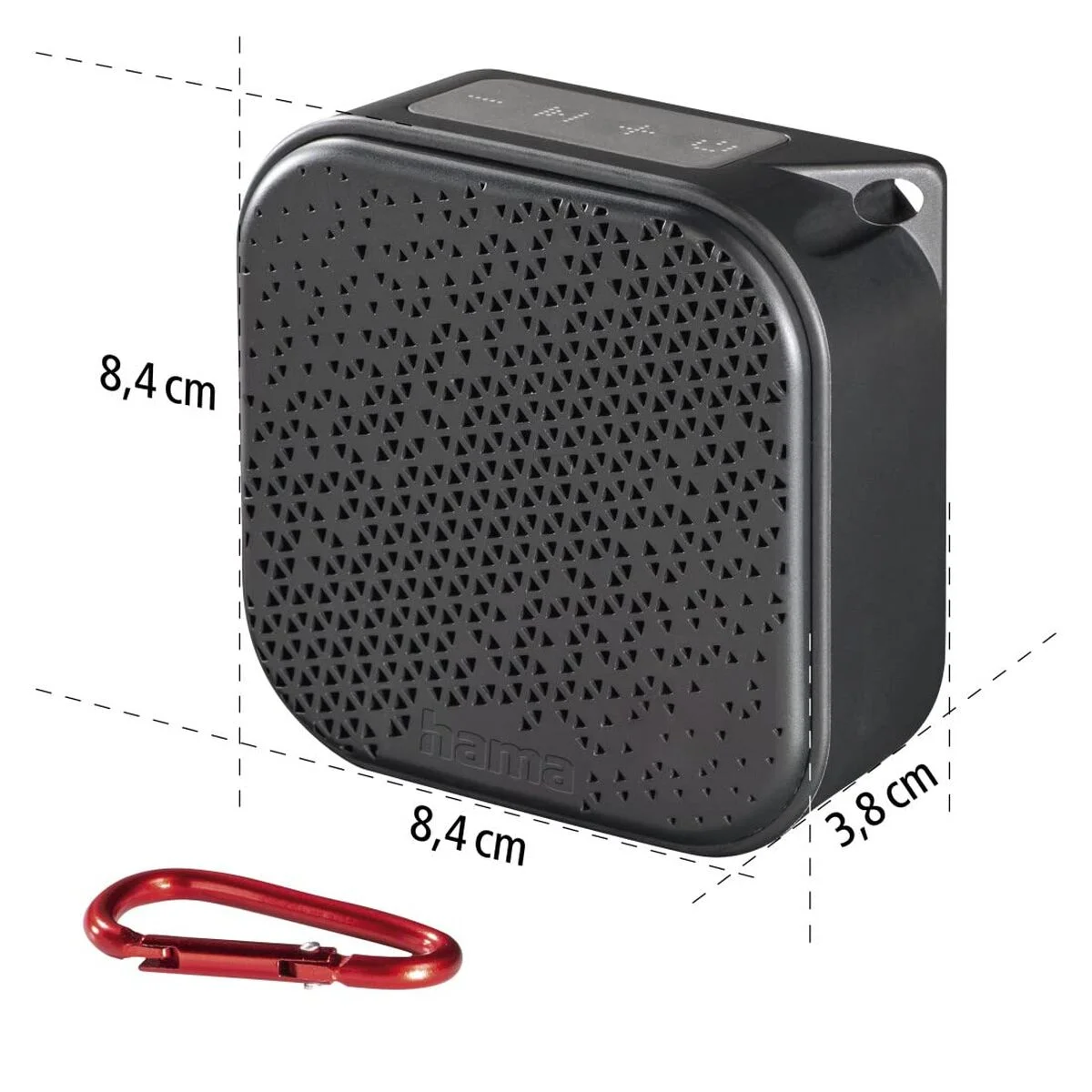 Altavoz Bluetooth Hama 00188224 Negro