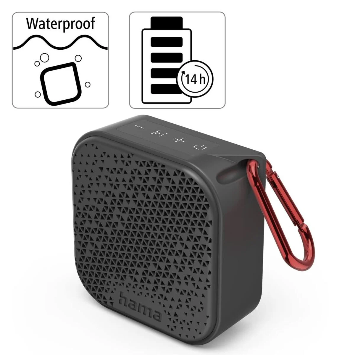 Altavoz Bluetooth Hama 00188224 Negro