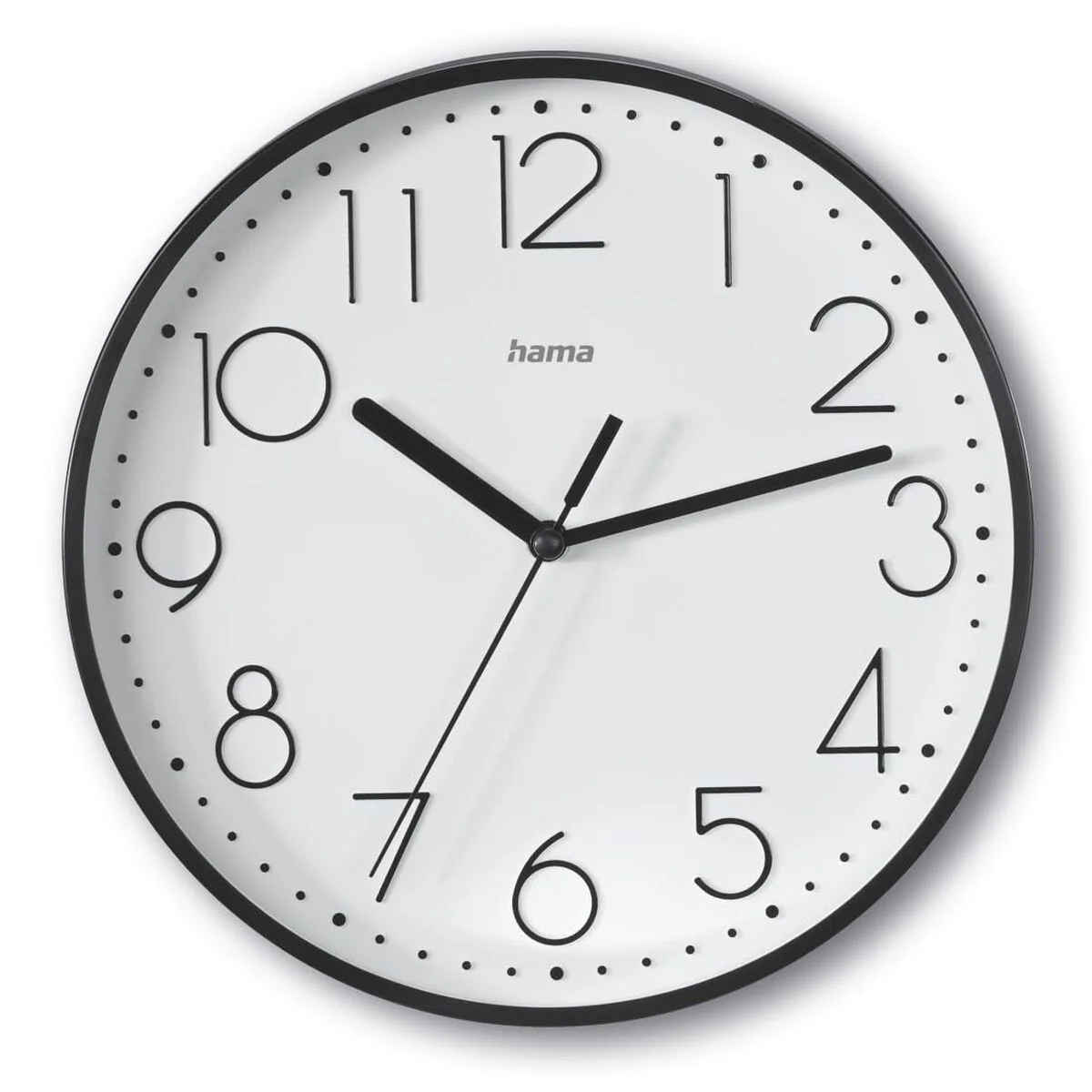 Reloj de Pared Hama 00185866 Negro