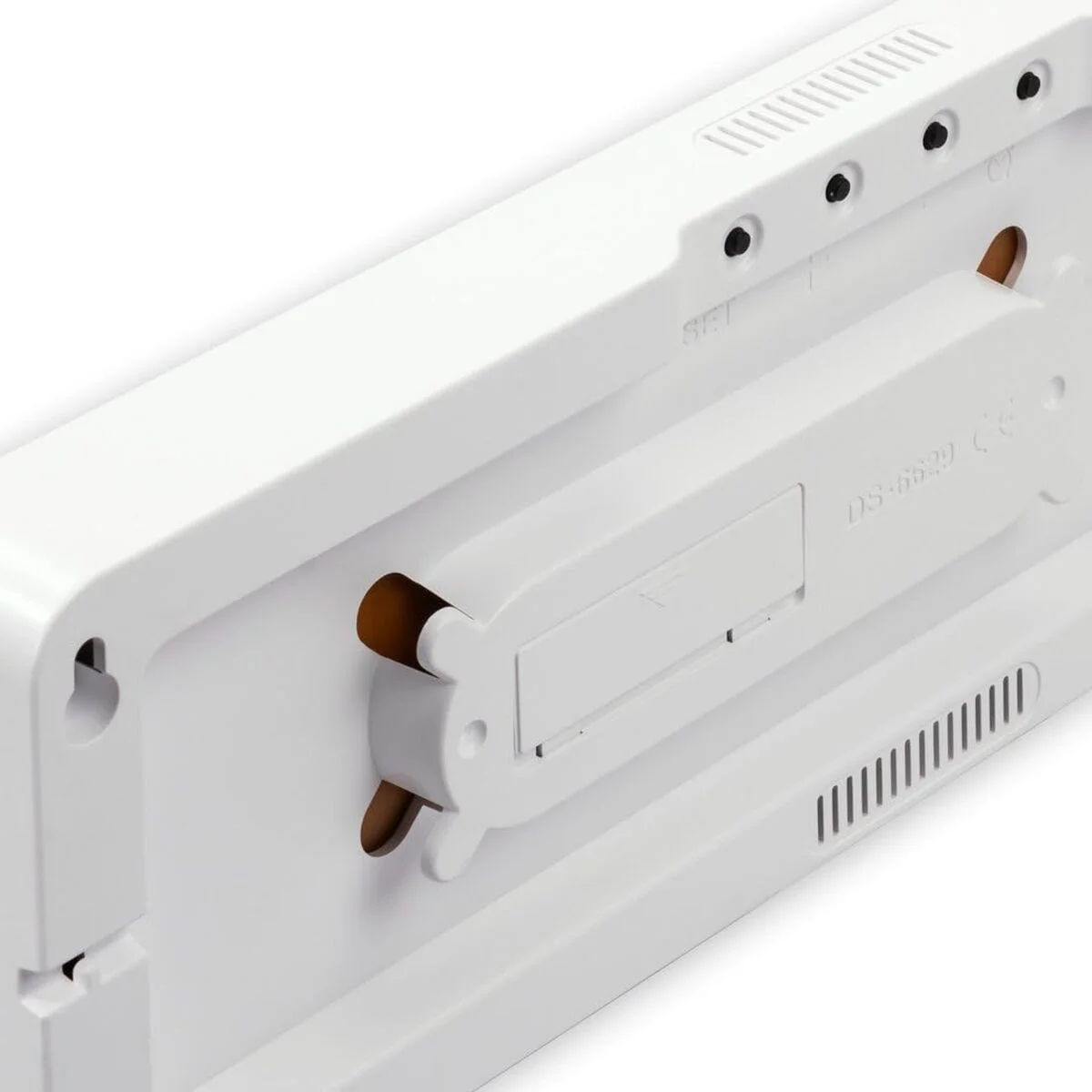 Reloj de Pared con Termómetro Hama 00222224 Blanco Negro