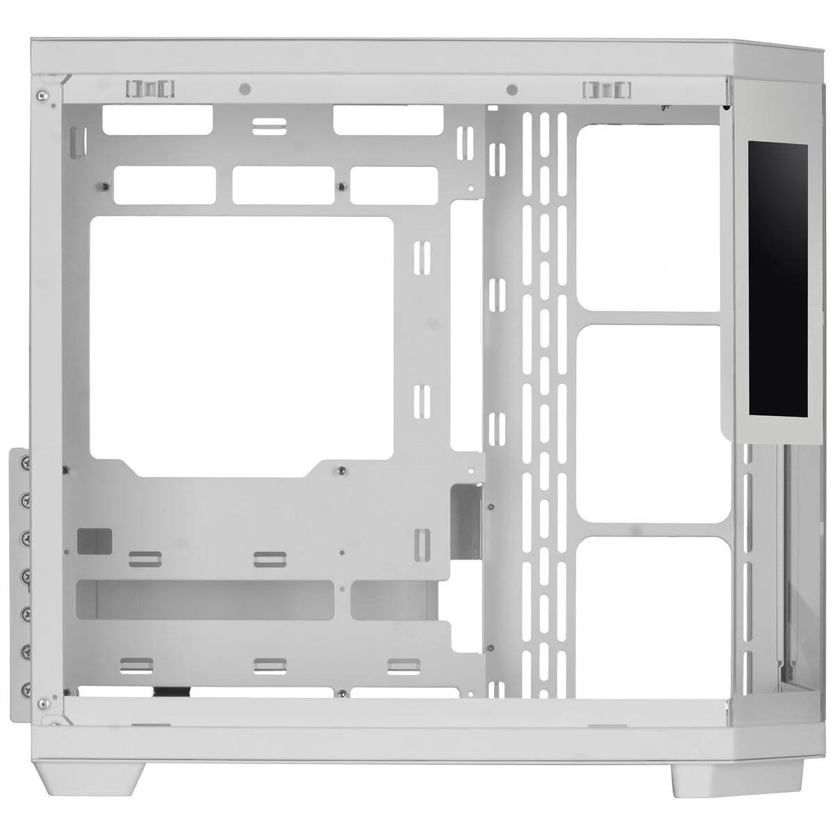 Caja Semitorre ATX Mars Gaming MC3TCORELCDW Blanco
