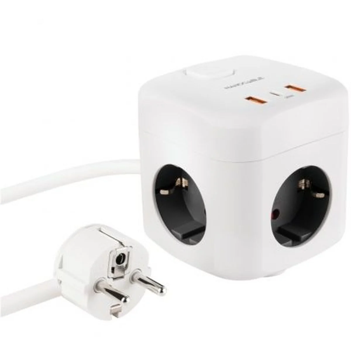 Regleta NANOCABLE 10.37.0011 Blanco (1,4 m)