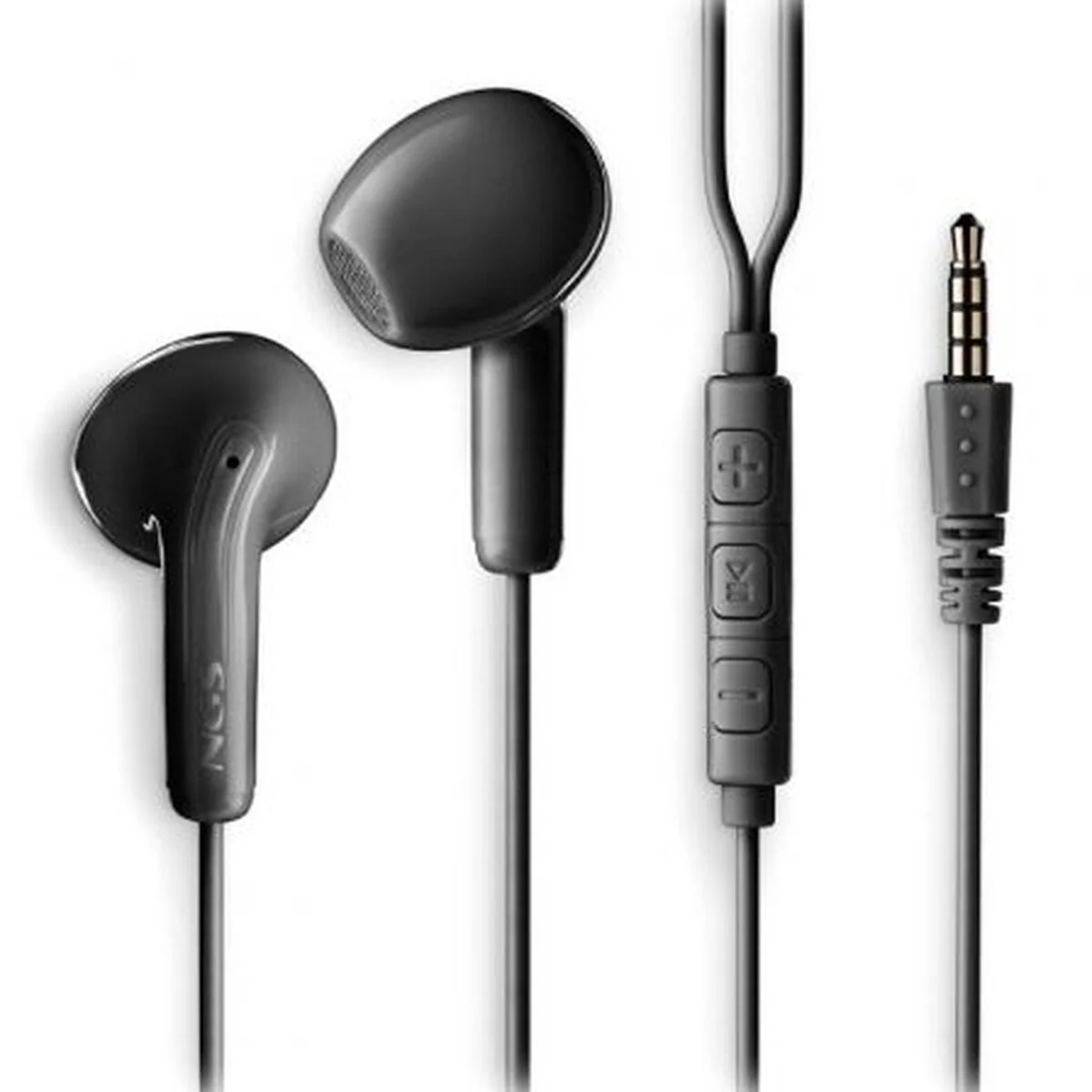 Auriculares NGS CROSSFLIPBLACK Negro