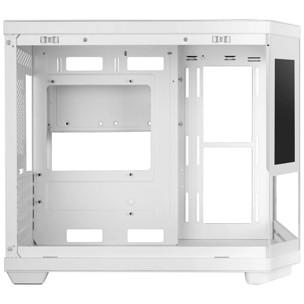 Caja Semitorre ATX Mars Gaming MC3TCORELCDMW Blanco