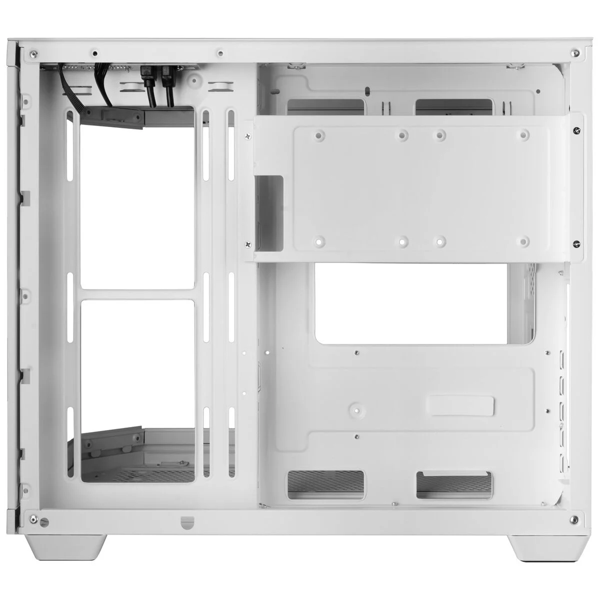 Caja Semitorre ATX Mars Gaming MC3TCORELCDMW Blanco