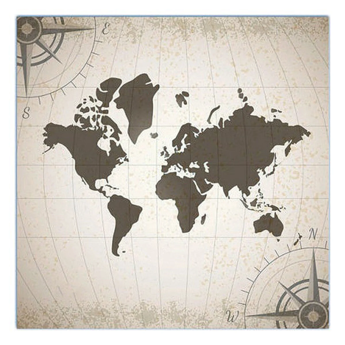 Mascarilla Higiénica de Tela Reutilizable Maps Infantil