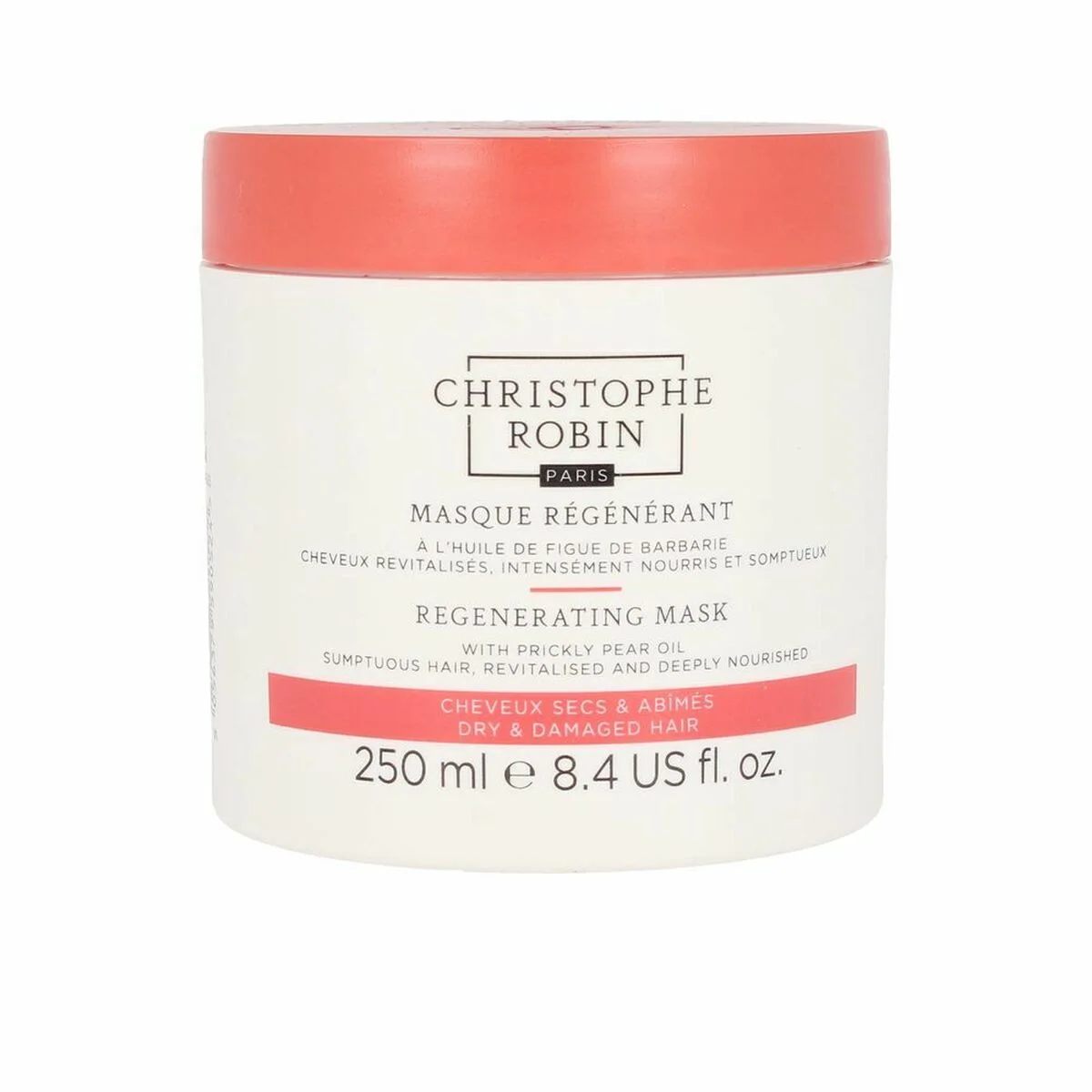 Mascarilla Limpiadora y Regenerante Christophe Robin Revitalizador Nutritivo (250 ml)