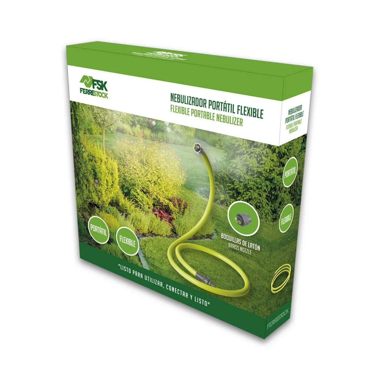 Nebulizador Ferrestock Amarillo Flexible