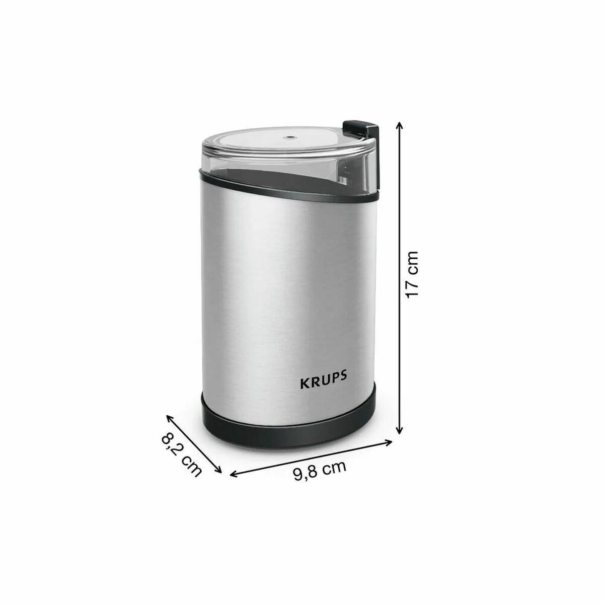 Molinillo para Especias Krups GX204D Acero
