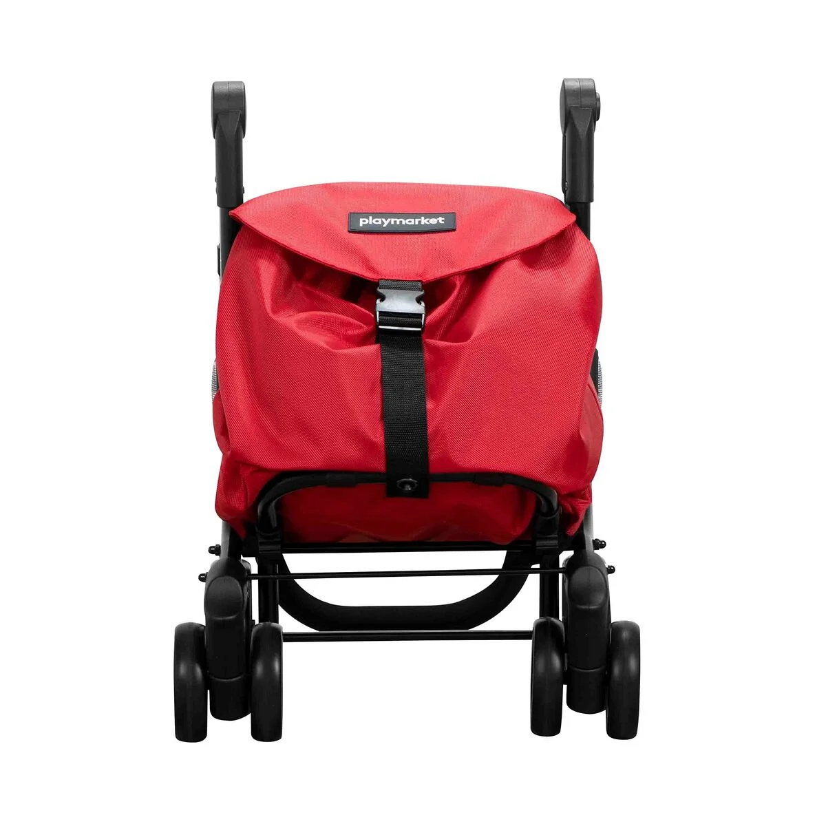Carro de Compra Playmarket 24917 277 GO4 Rojo (43,5 L)