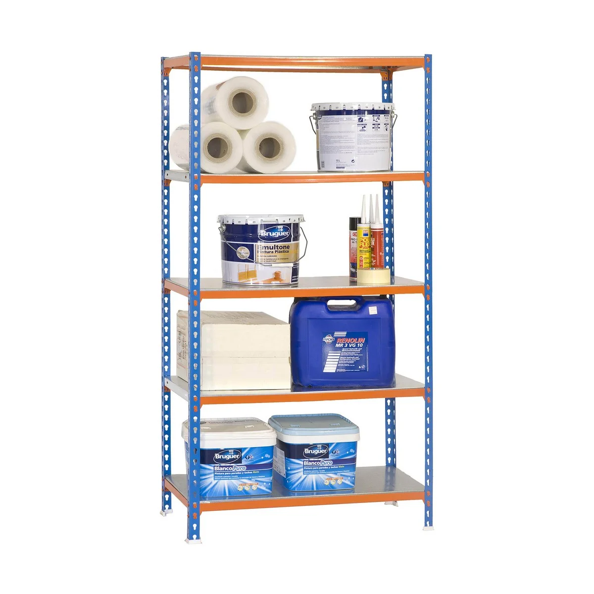 Shelves Simon Rack Simonclick Plus 5/500 900 kg Metal 5 Shelves (200 x 100 x 50 cm)