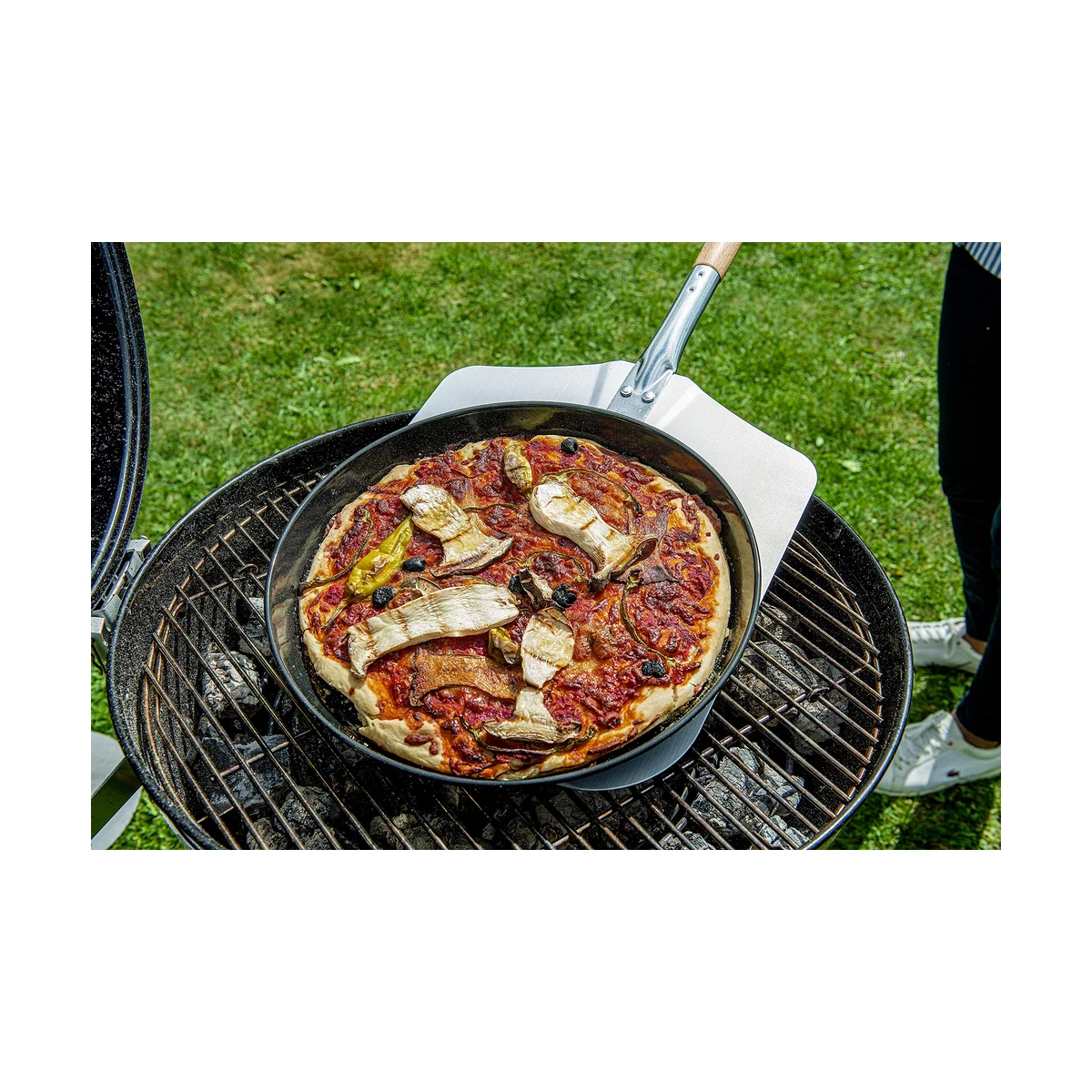 Pala para pizza Fackelmann 30,6 x 90 x 3 cm Metal Pizza