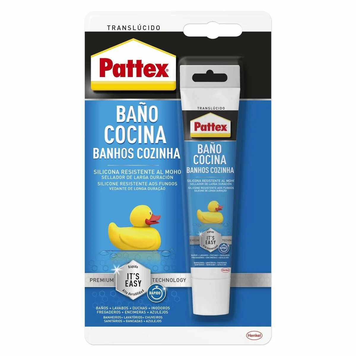Silicona Pattex Transparente Silicona 50 ml