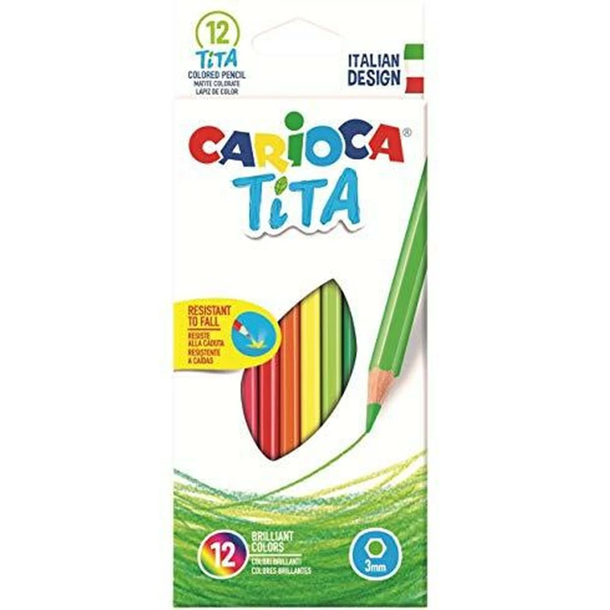 Set de Lápices Carioca Tita 12 Piezas Multicolor (72 Unidades)