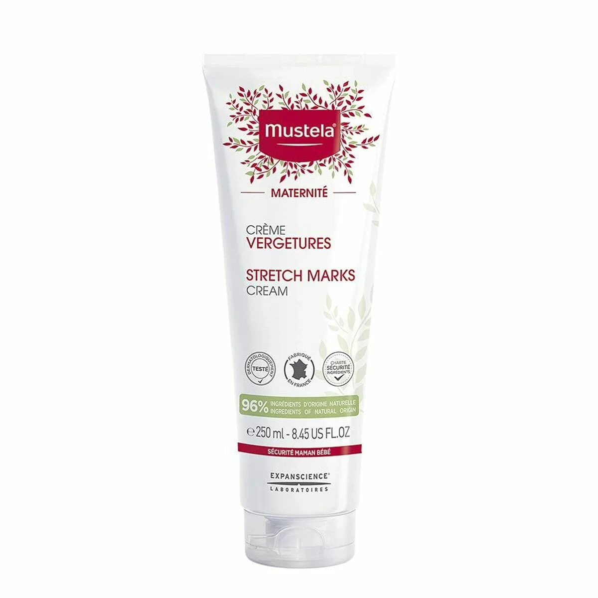 Crema Corporal Antiestrías Mustela 1667809 3 en 1 250 ml