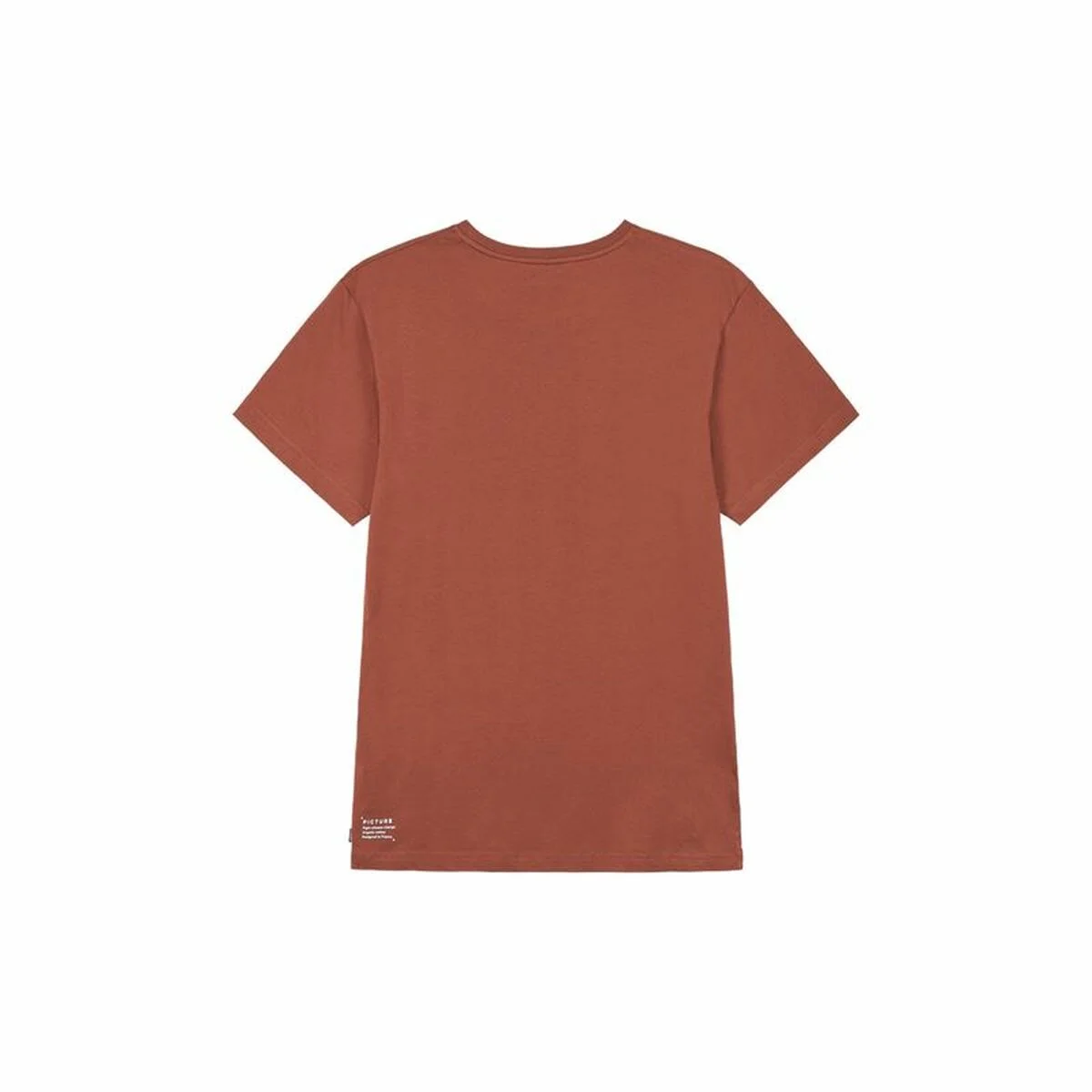 Camiseta Picture Basement Cork Marrón Rojo Oscuro
